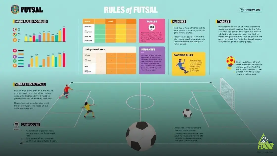 Regras do futsal atualizadas: tudo que você precisa saber