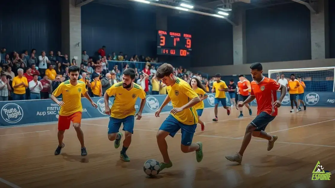 Sobre o futsal: Descubra curiosidades que você não sabia!