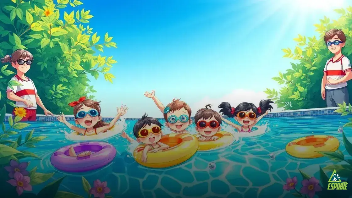 natação infantil próximo a mim